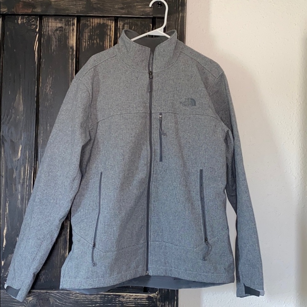 North Face gray jacket